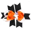 Psa odzież Pet Big Butterfly Hairpin Child Edress Puppy Ubierz Halloween Swallowtail Bow Fryzura Kreskówka Nietope