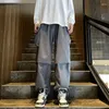 Pantaloni maschili per paracadute larghi neri donne y2k streetwear oversize tasche gambe pantaloni cargo femminile harajuku