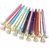 Creative 39 Color Top Selling Classico Big Diamond Penne Penne Crystal Metal Pen Office Studente Scrittura Pen Business Regalo per bambini