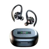 Stands Sports TWS Bluetooth Earphone Hifi Stereo Music Wireless hörlurar öronkrok öronhängen med mikrofonvattentät spelhuvudset