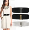 Ceintures Femmes Four Seasons Band de taille élastique décontractée avec robe Fashion Rubber Belt Decorative