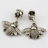 100 Pcs Antique Silver Bees Charms Charm Pendant For Jewelry Making Bracelet Necklace DIY Accessories 28 21mm261y