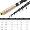 Boat Fishing Rods 10Layers Carbon Fiber Fishing Rod 1.8m-3.6m Max Pull 3.5KG Spinning Rod Portable Telescopic Fishing Rod for Freshwater SaltwaterL231223