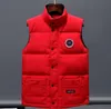 Canadien Hiver Robe Gilet Hommes Down Gilets Bodywarmer Mode Vestes Femmes Gilet Designer Manteau Mâle Doudoune Luxe Goose Veste Homme Manteau