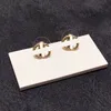 con serie G serie G Cour Diamond Earring Stud Designer Orecchini per design di perle per donne Gioielli Goth Gioielli Gioielli Lussuosi Regali di fidanzamento di lusso