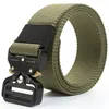 Cintura di nylon tattica Swat Combat Mulle Cinture MOLLE Army Metal Buckle Equipment Cinture di sopravvivenza Belia della cintura 125 135CM332Y