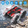 Electric/RC Car 2.4G Amphibious Stunt Remote Control Vehicle Double Sided Tumbling Climbing RC Stunt Car Children's Electric Toy Christmas GiftsL231222