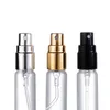 15 ml de botella de perfume de vidrio portátil Viajamiento Fine Mist Spray Mini Botellas de perfume Embalaje cosmético