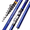 Tiens de pêche de bateau Nouveau 3,6 m 4,5 m 5,4 m 6,3 m Tail à pêche à rotation M Power Fibre de carbone Télescopique Rock Pissing Rod Carp Feeder Rod Stravning Rodl231223