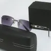 designer di occhiali da sole Luxury Fashion Vintage Eyegylass Square Design Z39 K23 Stile Steampunk in stile Transparent Lens303n
