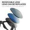 Lunettes de soleil pour Xiaomi Huawei Bluetooth Smart Lunes Audio Hands Free Sport Stéréo Lunettes de soleil Headsets Music HD Sound Smart Lunes