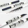 Boat Fishing Rods JOSBY MiniSea Fishing Rod Spinning Feeder Carbon Fiber Telescopic 3M 2.7M 2.4M 2.1M 1.8M 1.5M Green/White Portable Reel SeatL231223