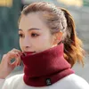 Scarves Warm Neck Cover Winter Scarf For Boys Girls Children Baby NeckwarmerThick Wool Collar Snood Cotton Knitted Ring Snow