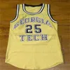 Custopzied Georgia Tech Yellow Jackets Koszulki do koszykówki Męskie młodzież All zszyta Carter Murphy Baye Ndongo Emmer Nichols Ibrahima Sacko Lance Terry