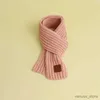 Scarves Wraps Autumn and winter children's scarves Warm boys girls thickened little scarf baby knitted neck Korean boy's scarf