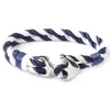 Frauen Mode für Männer Nautical Seil Armbänder Armband Freundschaft bevorzugt Geschenk für ihn Her189s