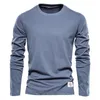 Męskie koszule T-Solid T-Shirt Trend Trend Trend Casualny sport