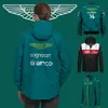 mens Jackets Official Aston Martin Jacket Coat Amf1 2024 Mens 14 Fernando Alonso Jack Fans F1 Formula 1 Racing Suit Moto Windproof