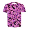 Heren t shirts zonnebloem shirt bloem 3d print mannen vrouwen mode extra grote t -shirts kinderen jongen meisje Harajuku tees tops vrouwelijke camisetas