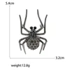 Brooches Spider For Women Men Rhinestone Insects Party Casual Office Clothing Suit Coat Bag Hat Accesories Pin Fashion Jewelry