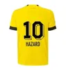 23 24 Soccer Jerseys Reus Dortmunds 2023 2024 Borussia Soccer Haller Football Shirt Bellingham Neongelb Hummels Brandt Men Kids Special HAZARD 8889