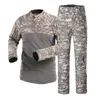Men's Tracksuits Paintball Work Clothing Combat Camouflage Shirts Cargo Pads Pants Army Suits Military Shooting Tactical Uniform