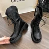 Short Martin Boots Женские супер пожарные шнурки, европейские товары.