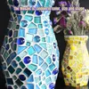 500g Mixed Color Irregular Crystal Mosaic Tiles Mix Color Series Crystal Craft for Craft Bathroom Kitchen Home Decoration DIY Ar 231222