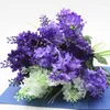 Dekorativa blommor 35 cm Hyacinth Artificial Plant Wedding Birthday Party Decor Brud Floral Flower Home Decoration Ornamental Flore 1 st