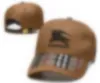 Ball Caps designer chapeaux Capes de baseball Spring and Automn Coton Cotton Sunshade Hat pour hommes femmes N-7