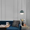 Pendant Lamps Modern Minimalist Round Marble Lighting Dining Room Living Decoration Bedroom Study Led Small Chandelier