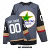 Personnalisez les maillots de hockey newfashion (tout logo n'importe quel nom) Nom personnalisé Numéro de logo Logo Pullover Pullover Long Sleeves
