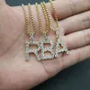 Colliers pendants Potcet Neutre en acier inoxydable Bra combinaison lettre anglaise collier de mode
