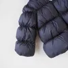 Herren down Parkas Herren down Parkas süße Mädchen Kapuze -Jacke Winter Kinder Mädchen Lotus Root Bubble Mantel Kinder warme dicke Parka -Mäntel E4Y4