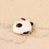 Pendant Necklaces 50pcs 18 18mm Animal Panda Jewelry Charms Enamel Diy Bracelet Necklace Phone Chain Keyring Pendants QXM2