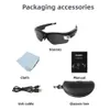 Solglasögon HD 1080p Action Camera Video Glasses Mini Camera Sports Micro Cam Shooting Recorder Cykel Solglasögon Stöd Dold TF -kort