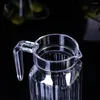 Tumblers 1x 1.1L Water Juice Jug Coffee Milk Pitcher Wine Beer Bottle Cocktail Fridge Pot Home/Kitchen Lid Cold Kettles