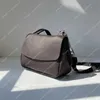 Tassen eenvoudig ontwerp de Mailn unisex cowhide forens grote capaciteit schoudertas 2024 echte lederen portemonnees handtassen ontwerpers
