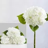 Decorative Flowers 3D Big Embroidery Ball Artificial Flower Bouquet Decoration Home Table Office Wedding Floral Arrangement Party Supplies