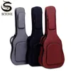 Cas Case de guitare classique 36/39 / 41 pouce de gigodine oxford avec des bracelets doubles 20 mm épaissis tabas