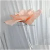 Decorative Flowers Wreaths Nt Pe Orc Artificial Flower Decoration Home Wedding Background Road Leads Fake Foam Rose Shop Mall Drop Otk2N