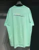 Sommer Top beliebte Luxus-Mode High Street Cotton T-Shirt Sweatshirt T-Shirt Jumper atmungsaktiven Männern und Frauen Brief Muster Freizeit kurzärmelig T-Shirt