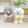 Abbigliamento per cani pagliaccio inverno inverno a quattro gamba per camicia da salto da salto calda costume piccoli vestiti pomeranias barboncino da cucciolo Yorkie cucciolo