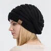 Bérets Chapeaux d'hiver chauds pour hommes Chapeaux tricotés en peluche pour femmes Skullies épais Bonsons à vélo de vent