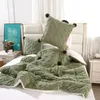 Blankets Taffel Plush Pillow Quilt Dual-use Soft Thickened Folding Air Conditioning Blanket 2-in-1Office Nap Cushion