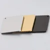 Necklaces 30mm 10pcs/lot New Product Simple Mirror Stainless Steel Bore Square Diy Necklace Bracelet Key Ring Jewelry