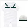 Cotone neonato di abiti da bambino designer a maniche corte per bambini rompners abbigliamento per neonati per bambini topit tute 024 mese3746958