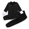 Stage Wear Children's Uniforms Traditional Chinese Clothing Boys And Girls Martial Arts Top Set Tai Chi Folk