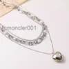 Collier de créateur Nouvelle mode 18K Love Love Multi-coureed Diamond Collar Collar Temperament Temperament Pendant Collier Collier Collier Cadeaux 1KX9