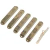 TERANTE 5 PC Porta Scrotola santa Pilastro Seretezza Metal retro Mezuzah decorazione domestica Simboli ebrei adorna cattolico cattolico